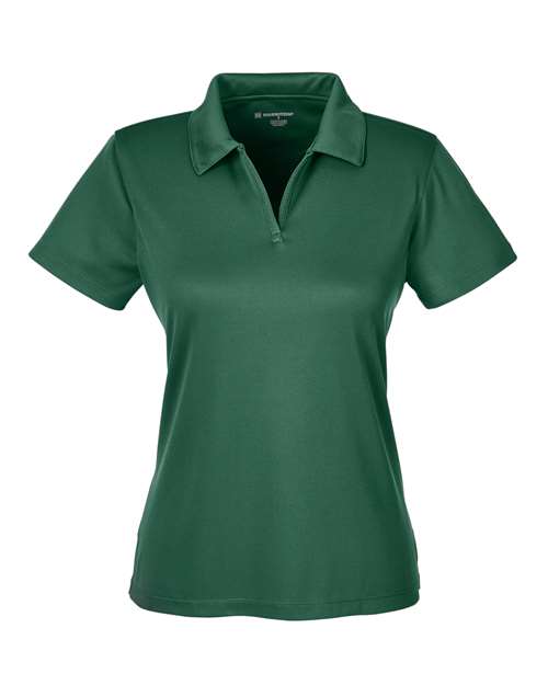 Women's Double Mesh Polo – Front