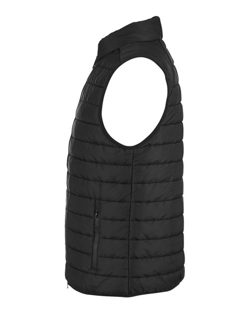 Men's Quilted Puffer Vest – Detail