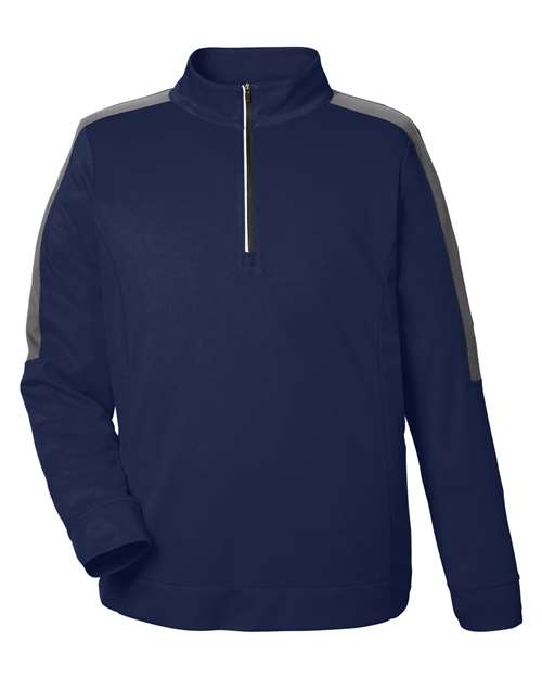 Men's Market Snag Protect Mesh Colorblock Quarter-Zip Pullover – Front
