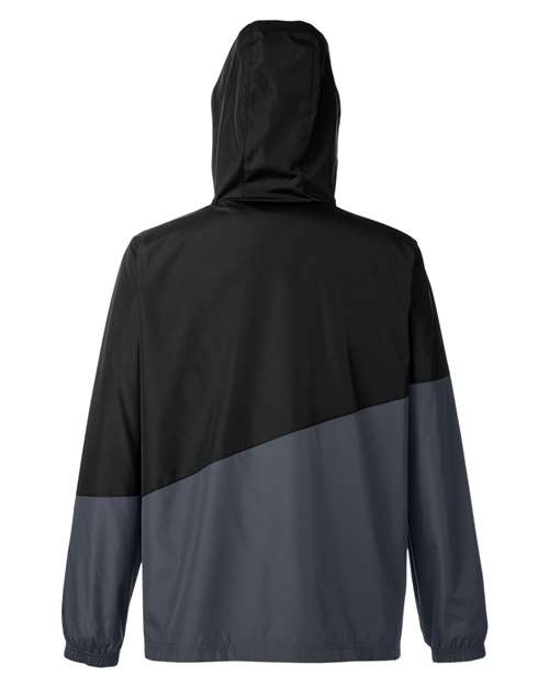 Unisex Techno Lite Colorblock Windbreaker – Back