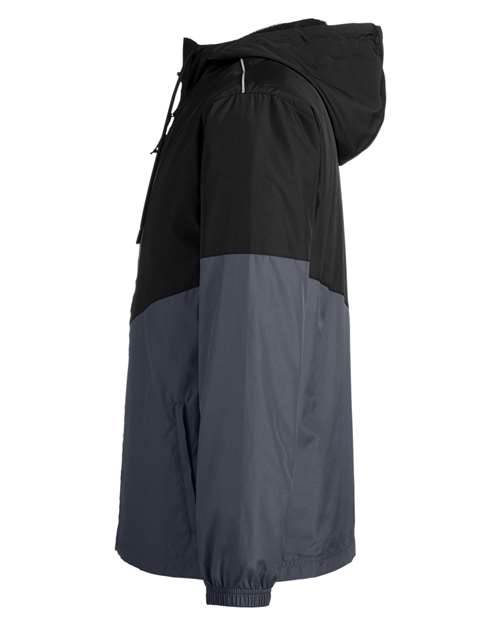 Unisex Techno Lite Colorblock Windbreaker – Detail