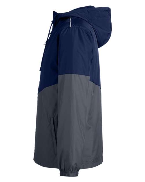 Unisex Techno Lite Colorblock Windbreaker – Detail