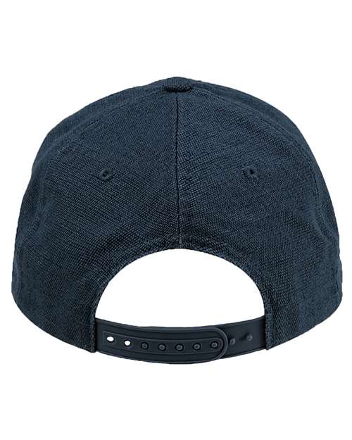 Washed Hemp Unstructured Baseball Cap – Back