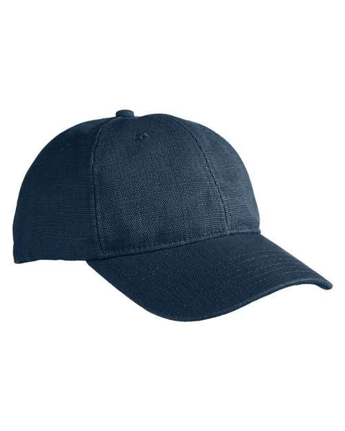 Washed Hemp Unstructured Baseball Cap