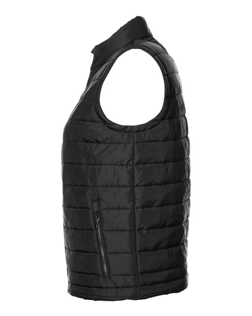 Women's Quilted Puffer Vest – Detail