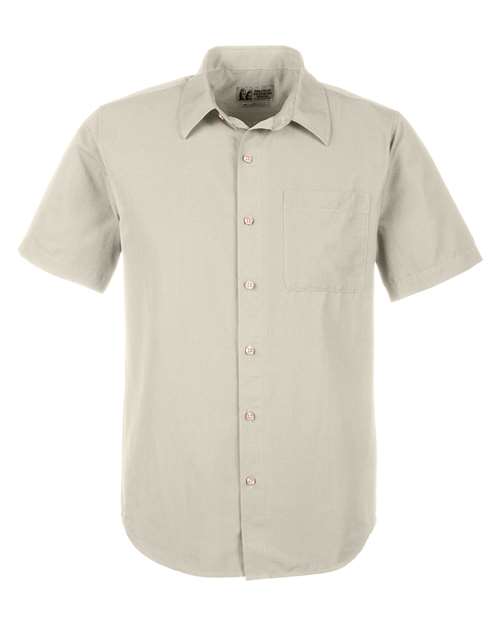 Men's AirExchange Short Sleeve Woven Shirt – Front