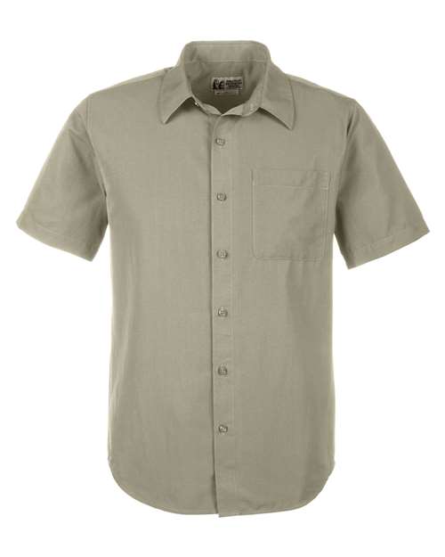 Men's AirExchange Short Sleeve Woven Shirt – Front