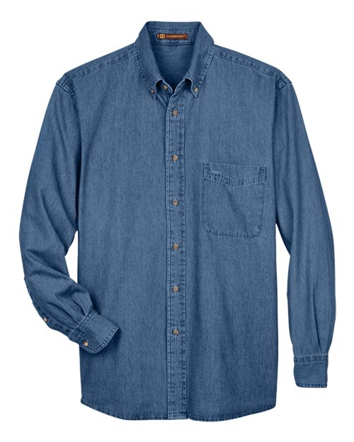 Men's Tall Denim Shirt – Front