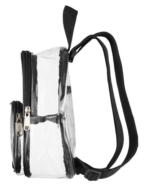 Clear PVC Mini Backpack – Detail