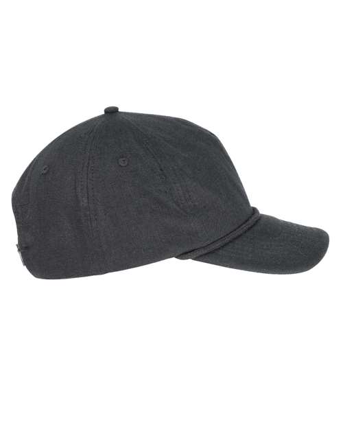 Hemp Hero Five-Panel Cap – Detail