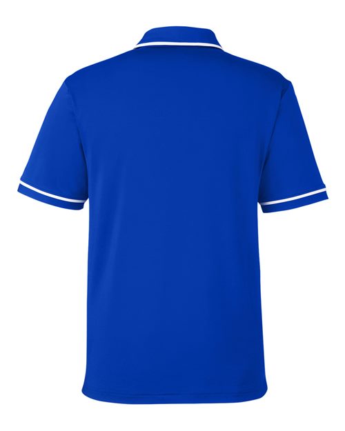 Men's Tipped Teams Performance Polo – Back