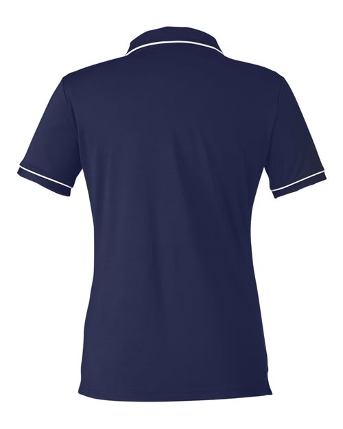 Women's Tipped Teams Performance Polo – Back