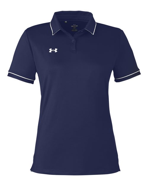Women's Tipped Teams Performance Polo – Front