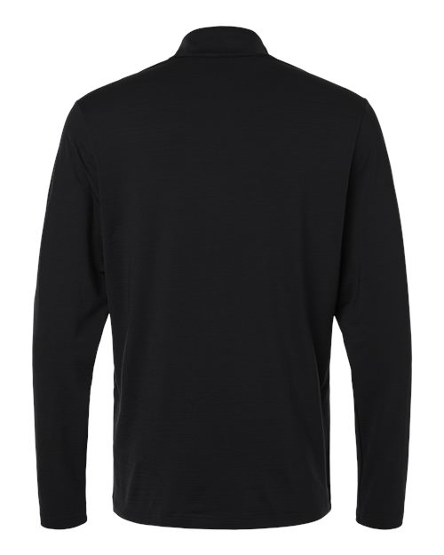 Men's Textured Stripe Quarter-Zip Pullover – Back