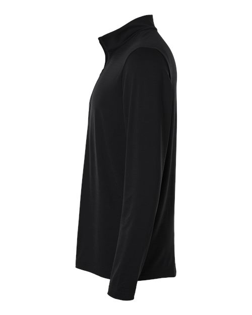 Men's Textured Stripe Quarter-Zip Pullover – Detail