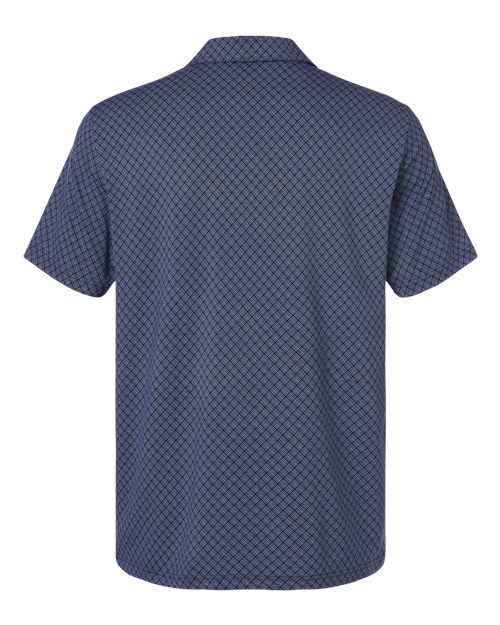 Men's 4-Way Stretch Printed Polo – Back
