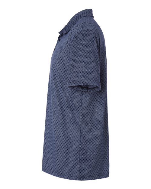 Men's 4-Way Stretch Printed Polo – Detail