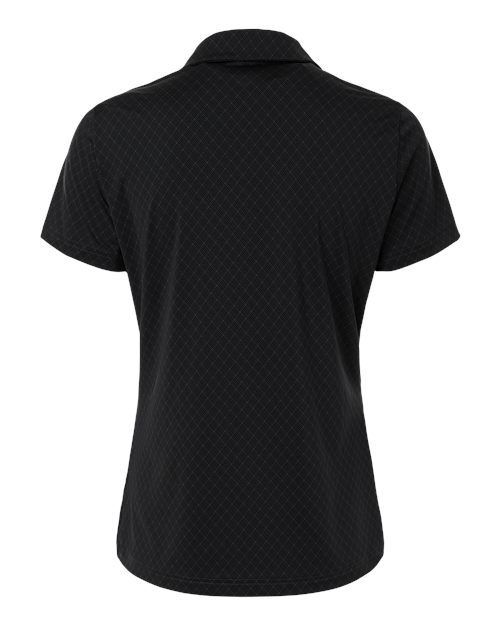 Women's 4-Way Stretch Printed Polo – Back