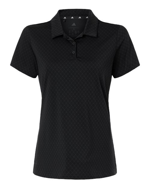 Women's 4-Way Stretch Printed Polo – Front