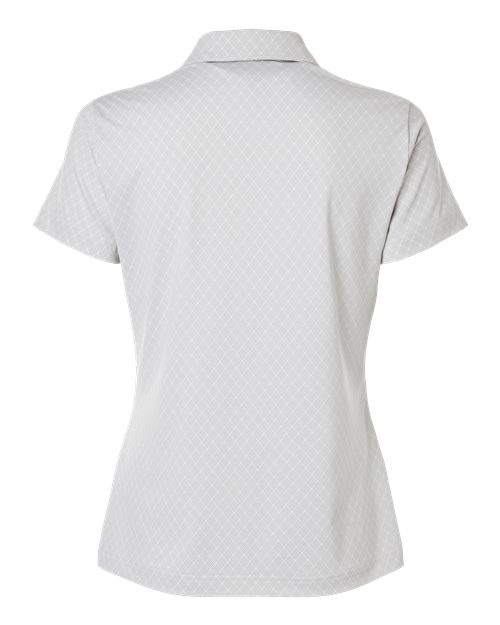 Women's 4-Way Stretch Printed Polo – Back