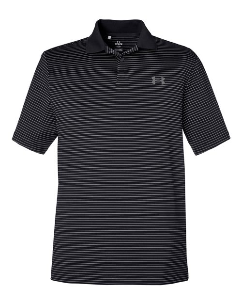 Men's 3.0 Striped Perf Polo – Front