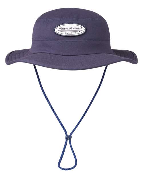 Surf Patch Canvas Bucket Hat – Front