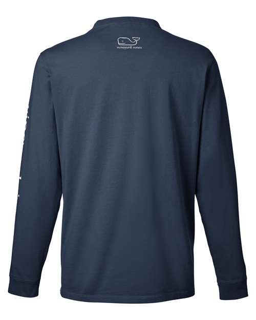 Unisex Long Sleeve Pocket T-Shirt – Back
