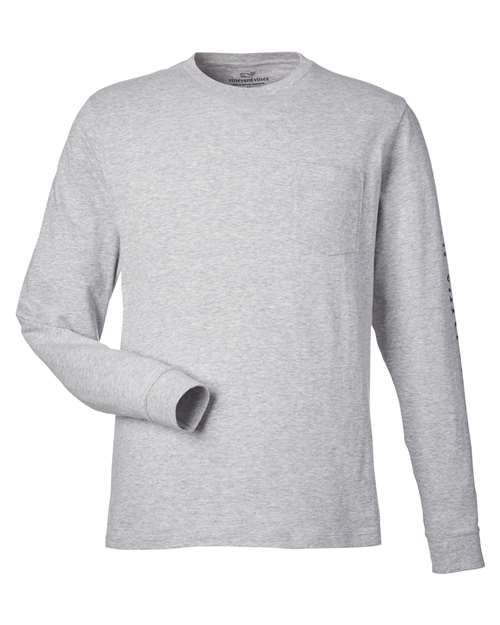 Unisex Long Sleeve Pocket T-Shirt – Front