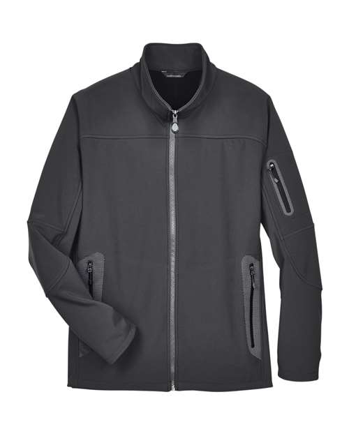 Men's Three Layer Fleece Bonded Shell Technical Jacket – Front