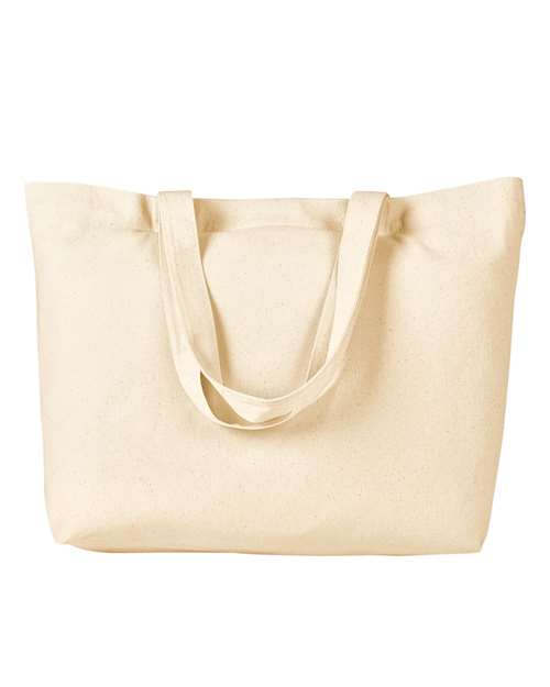 Cotton Twill Horizontal Shopper