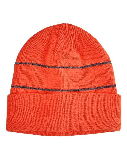 Reflective Cuffed Beanie – Front