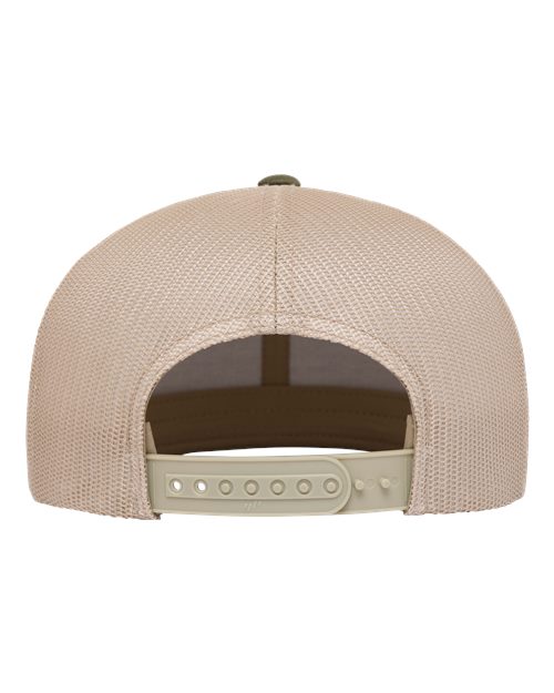 Retro High Profile Trucker Cap – Back