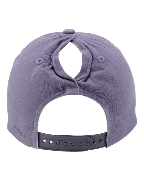 Women's Five-Panel Rope Cap – Back