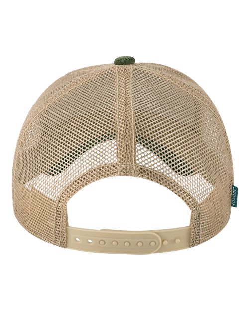 Old Favorite Five-Panel Trucker Cap – Back