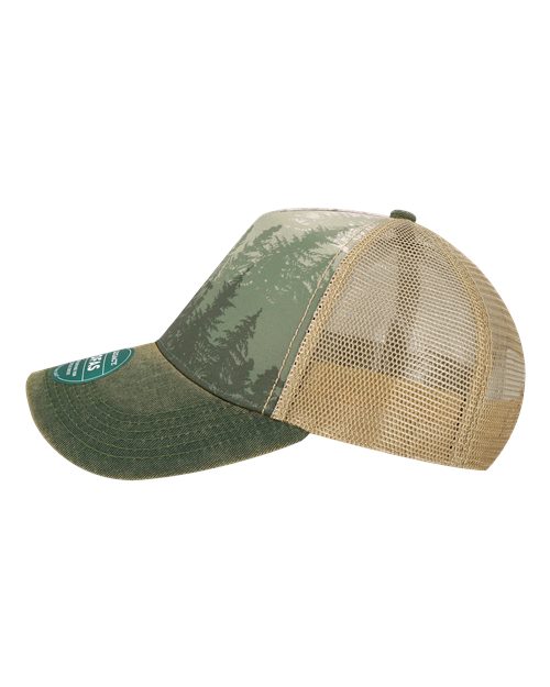 Old Favorite Five-Panel Trucker Cap – Detail