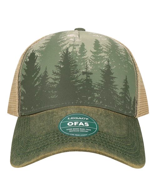 Old Favorite Five-Panel Trucker Cap – Front