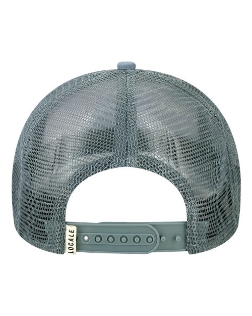 Printed Five-Panel Trucker Cap – Back