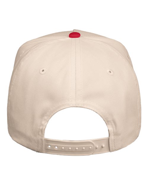 Five-Panel Twill Cap – Back