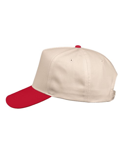 Five-Panel Twill Cap – Detail
