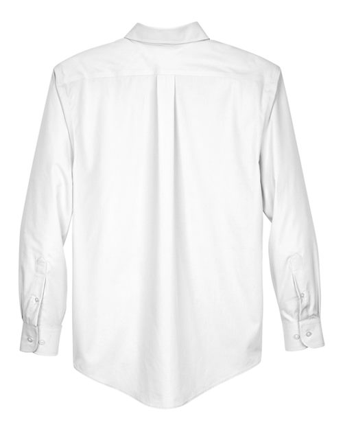 Men's Crown Collection® Broadcloth Woven Dress Shirt – Back