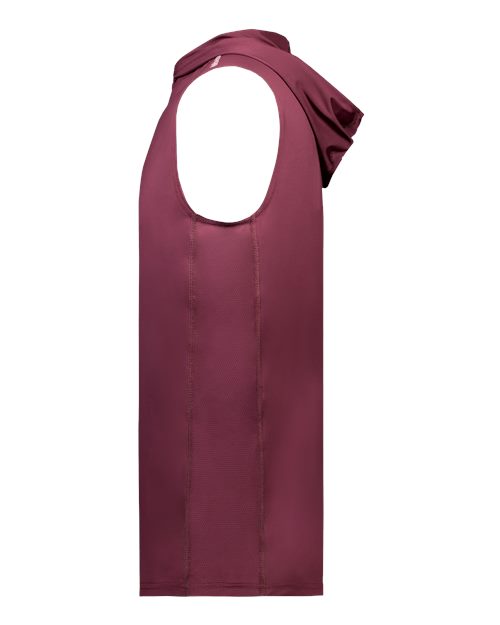 Unisex CoolCore® Hooded Sleeveless T-Shirt – Detail