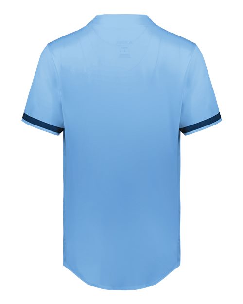 Unisex Full Button Baseball Jersey – Back