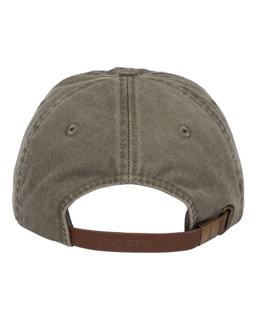 Optimum Pigment-Dyed Dad Hat – Back