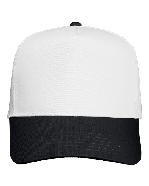 Five-Panel Twill Cap – Front