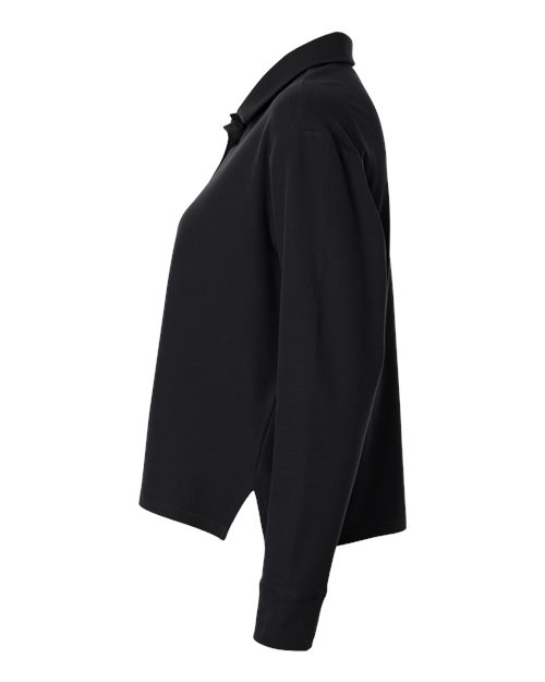 Women's Beyond Long Sleeve Loose Polo – Detail