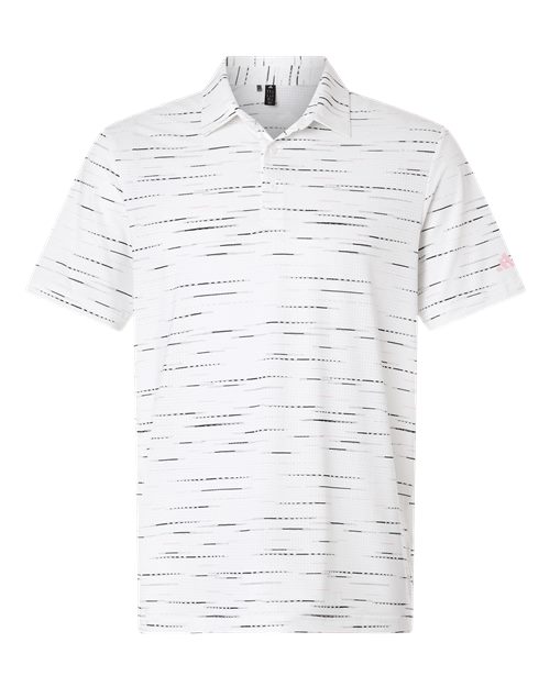 Men's Ultimate365 Mesh Glimmer Print Polo – Front