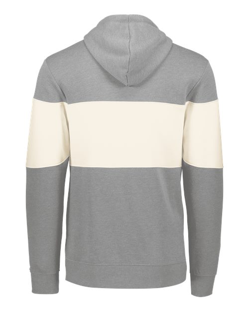 Men's All-American Fleece Colorblocked Hooded Sweatshirt – Back