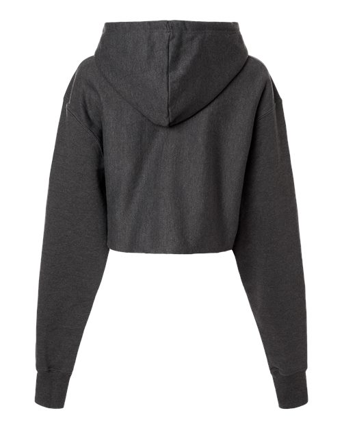 Women's Reverse Weave® Hooded Cropped Sweatshirt – Back