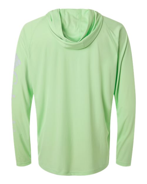 Men's PFG Terminal Tackle™ Hooded Long Sleeve T-Shirt – Back