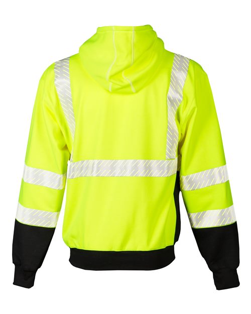 Unisex FR Full-Zip Hooded Sweatshirt – Back